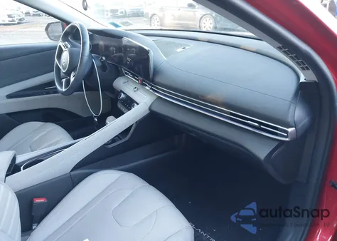 2021 Hyundai Elantra Limited from USA, damaged, VIN 5NPLP4AG6MH026140